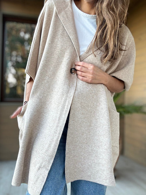 Capa lanilla beige