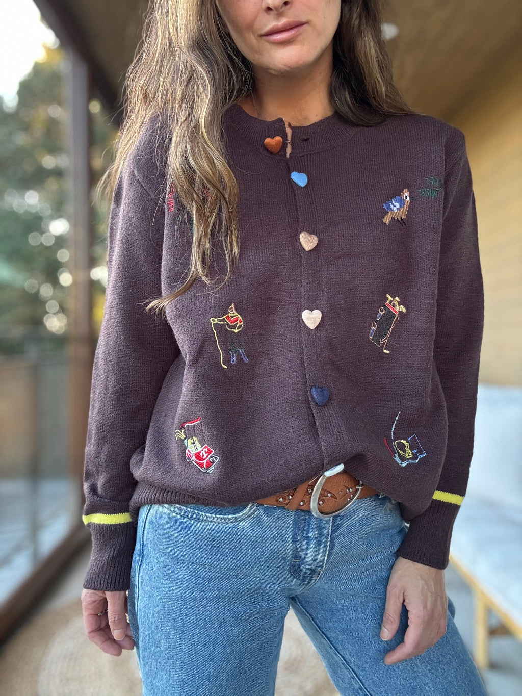 Chaleco botón corazón ♥️