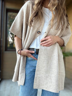 Capa lanilla beige