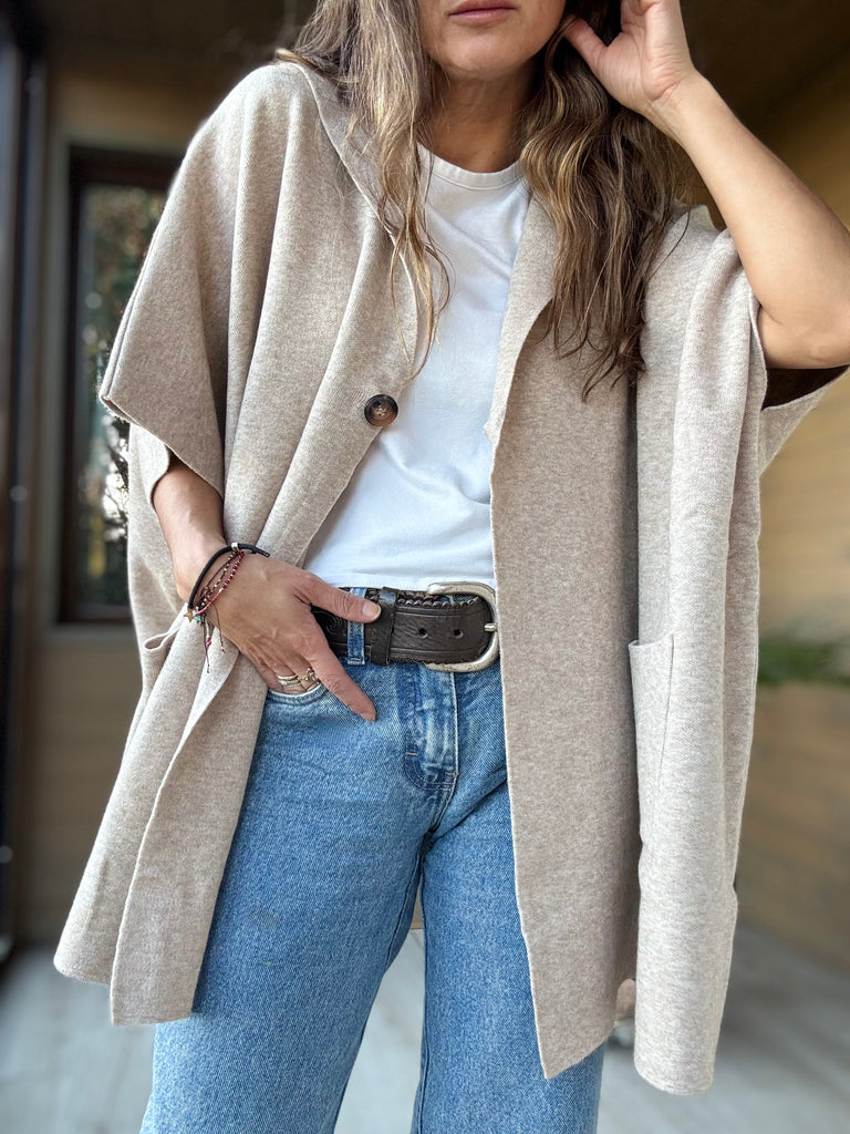 Capa lanilla beige