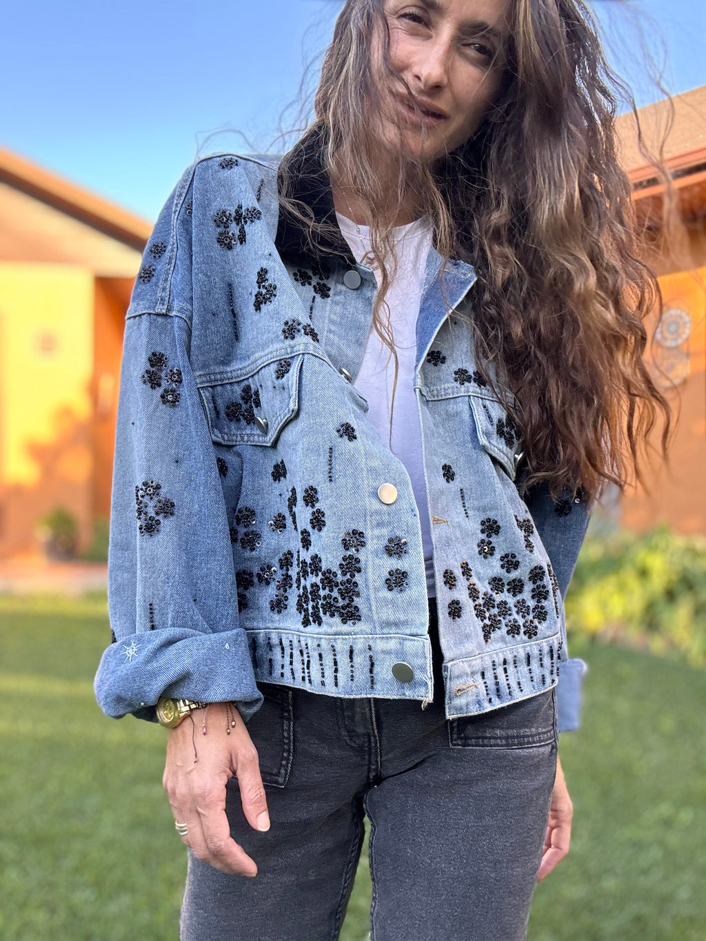 Chaqueta Roma lentejuelas