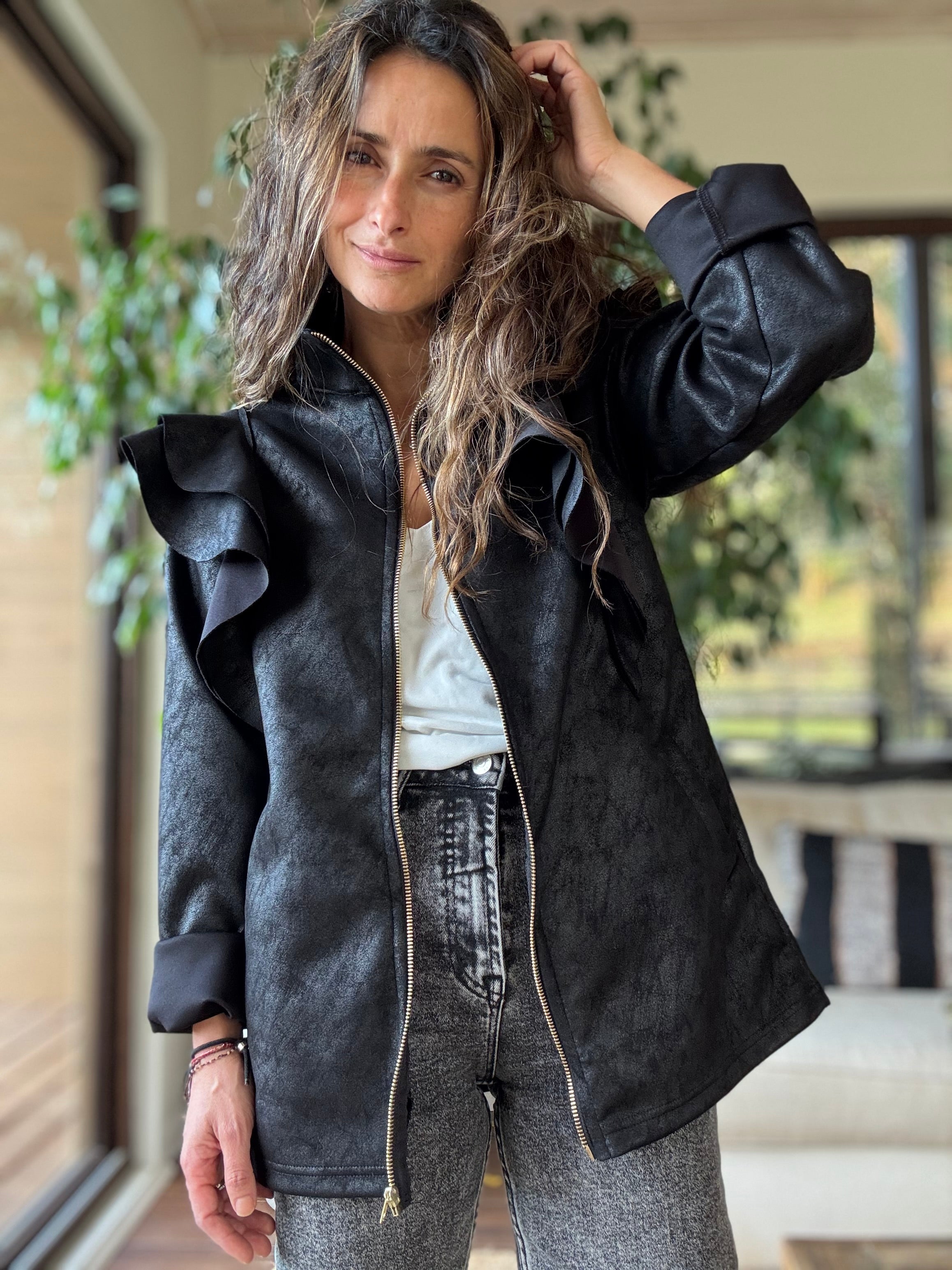 Chaqueta CYRA negro - Colección exclusiva CYRA