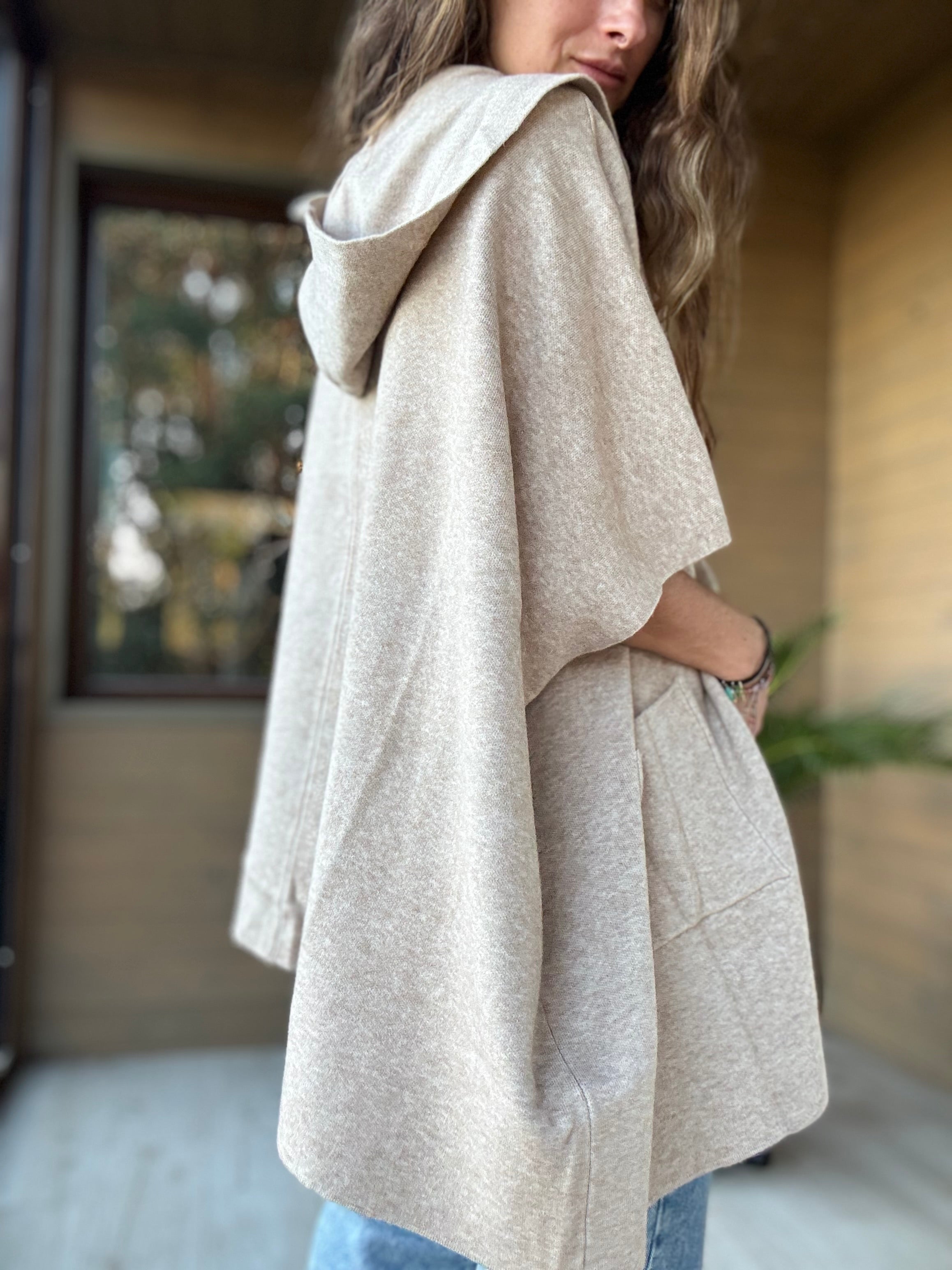 Capa lanilla beige
