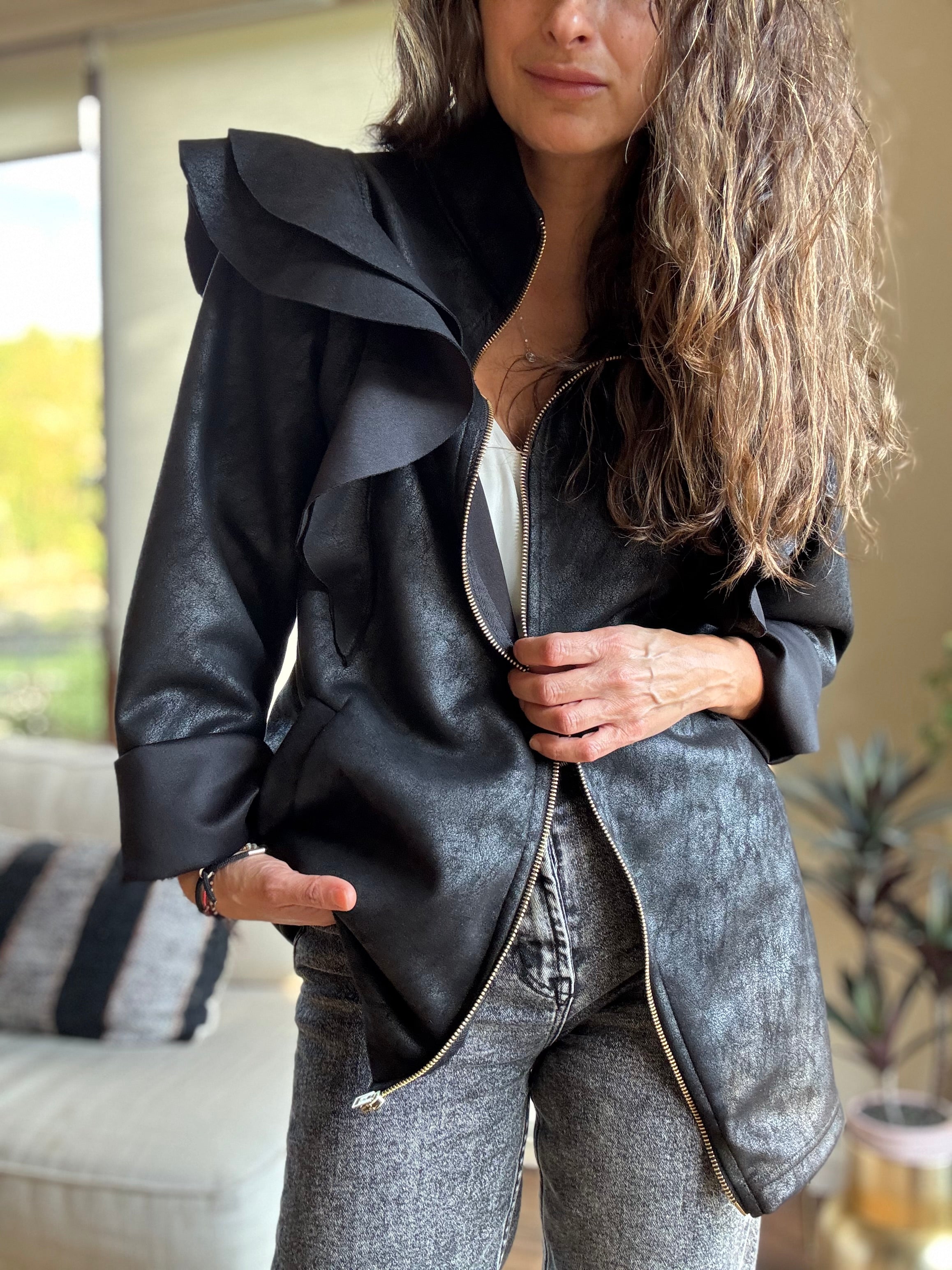 Chaqueta CYRA negro - Colección exclusiva CYRA