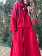 Abrigo Mery rojo