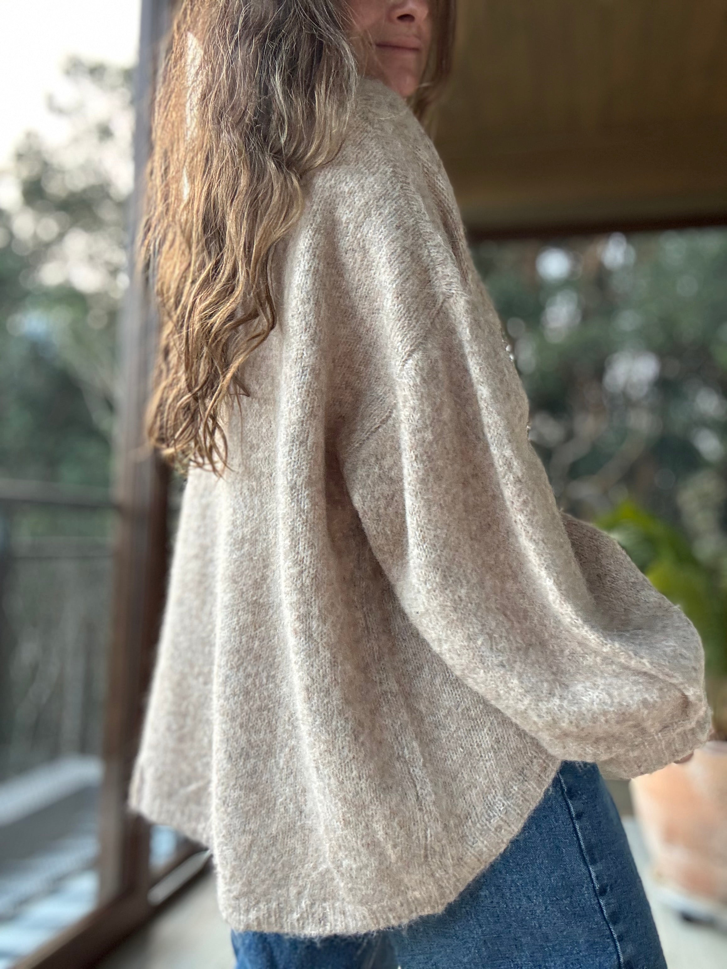 Chaleco Ina beige