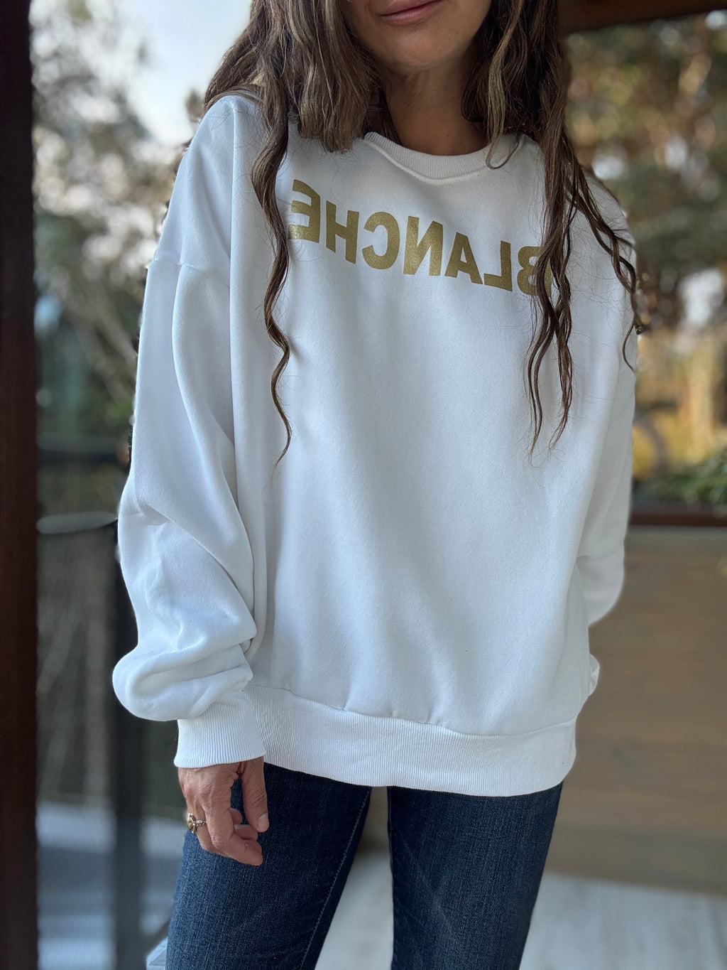 Polerón blanche blanco