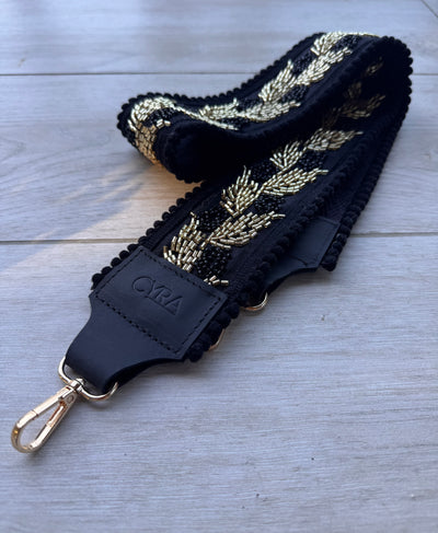 Strap lentejuelas negro