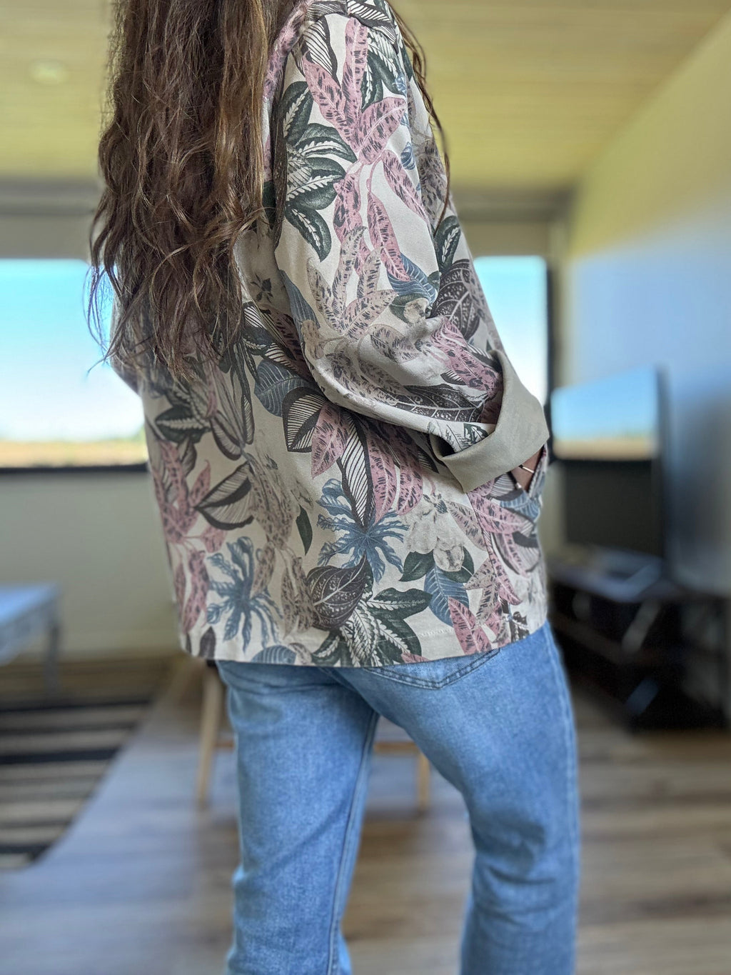 Blazer otoño elasticado