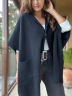 Capa lanilla negro