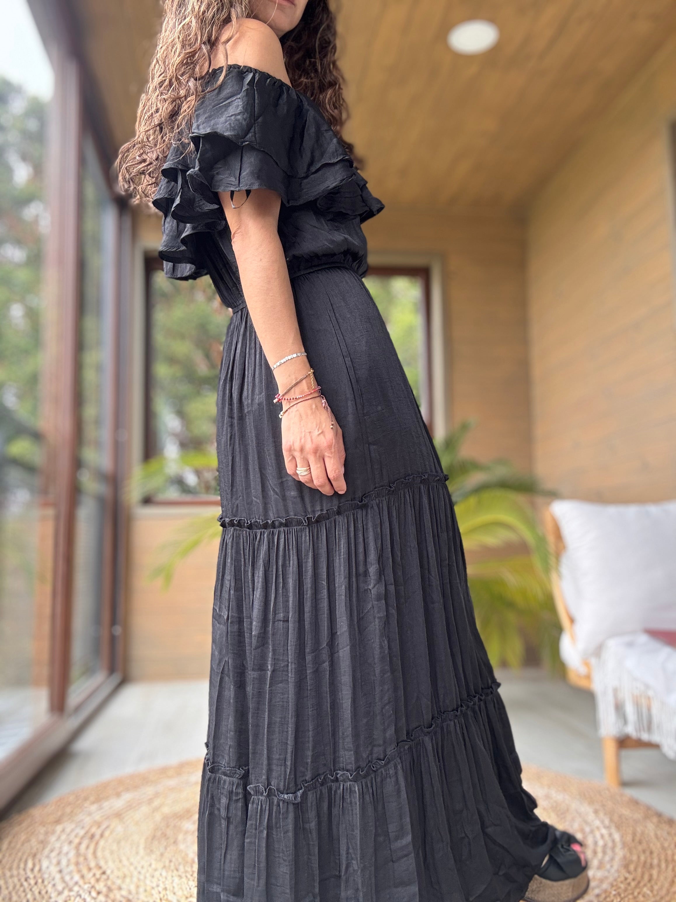 Vestido Gypsy negro