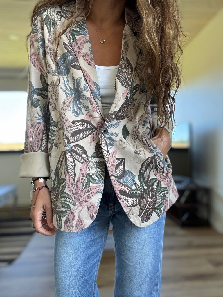 Blazer otoño elasticado