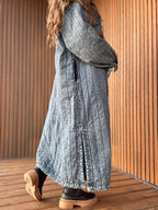 Abrigo jeans azul