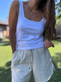 Polera Moni básico blanco