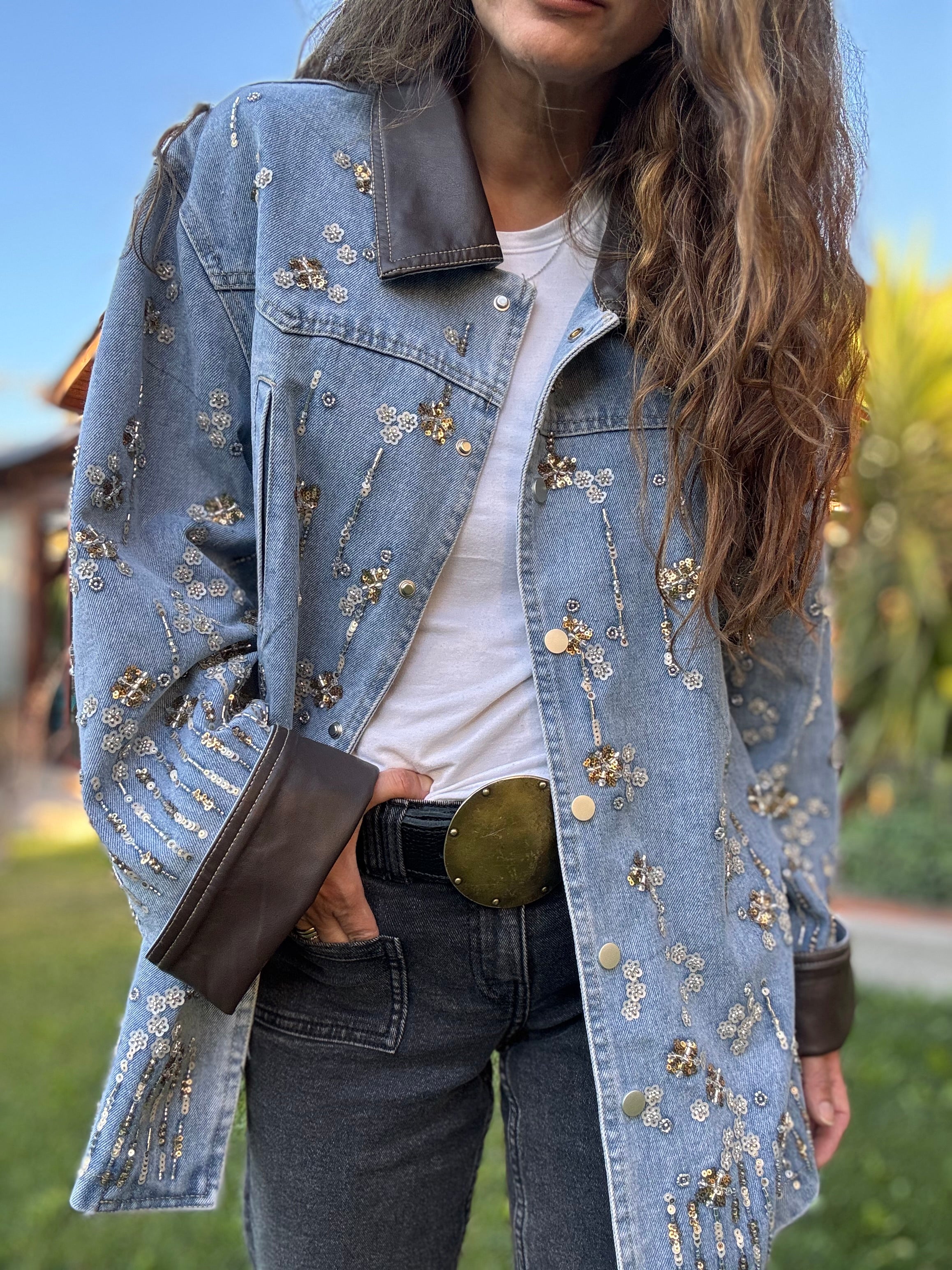 Chaqueta Loa lentejuelas
