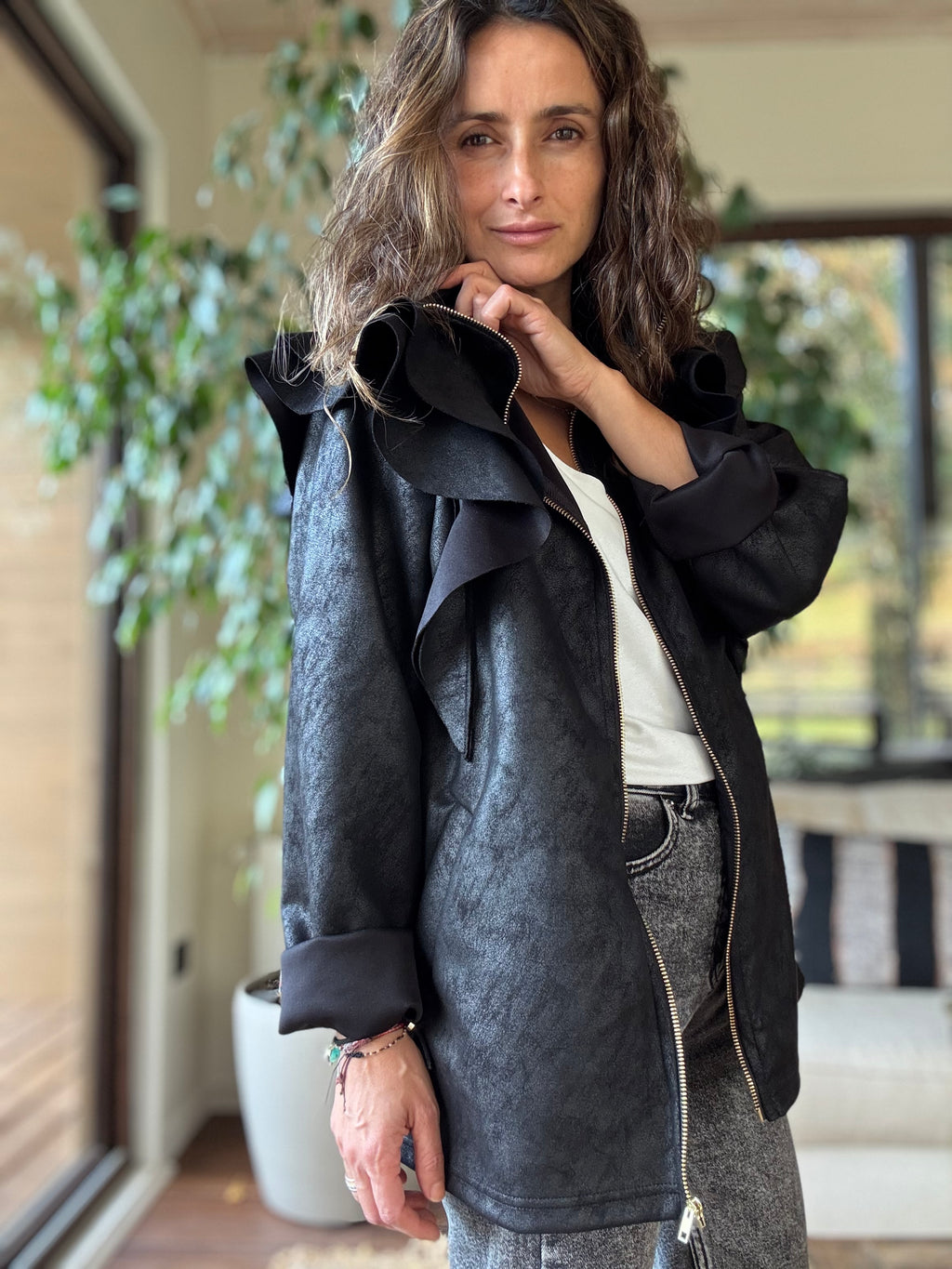 Chaqueta CYRA negro - Colección exclusiva CYRA