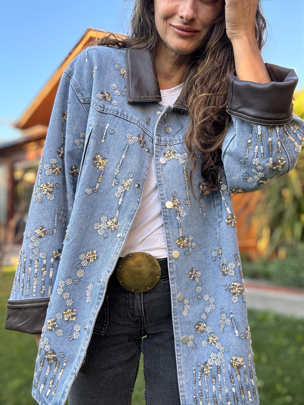 Chaqueta Loa lentejuelas
