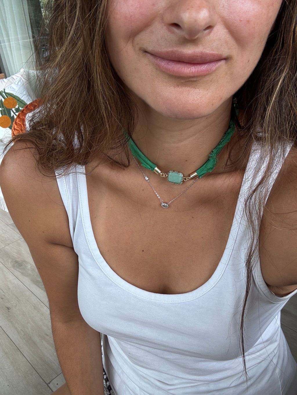 Choker verde