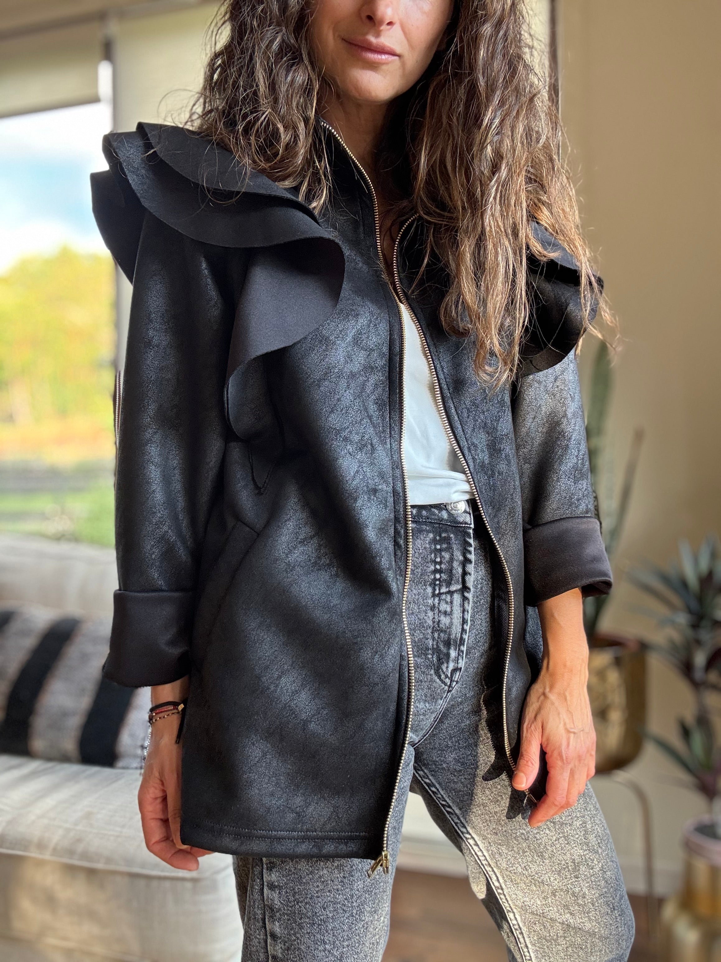 Chaqueta CYRA negro - Colección exclusiva CYRA