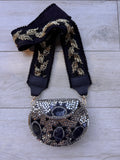Strap lentejuelas negro