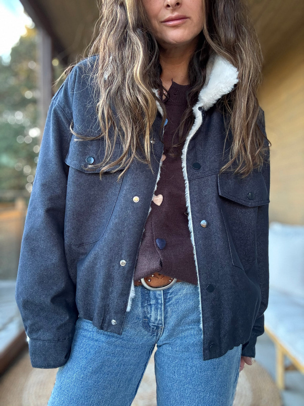 Chaqueta Gaba azul