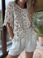Polera hilo lentejuelas