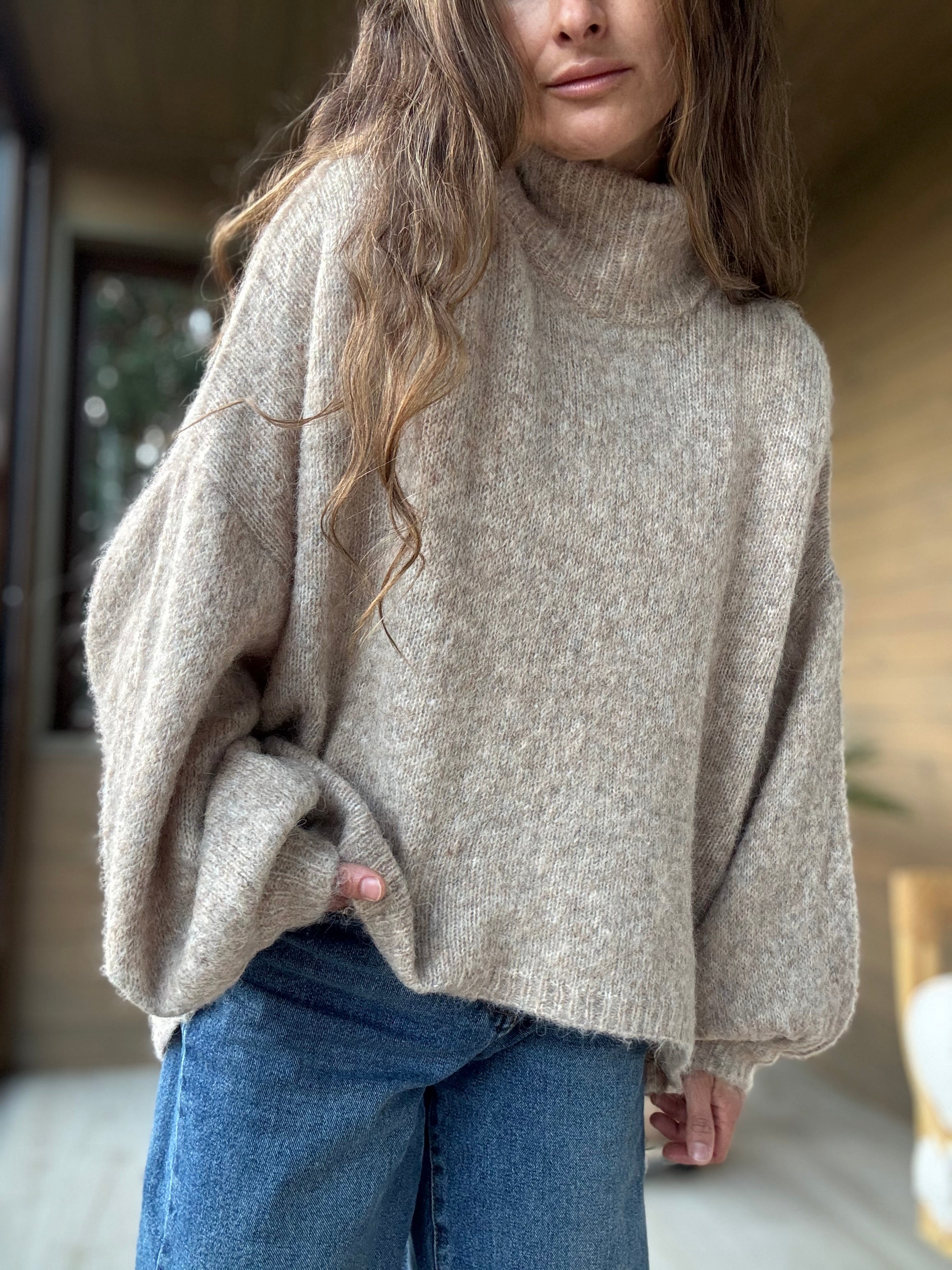 Chaleco Ina beige