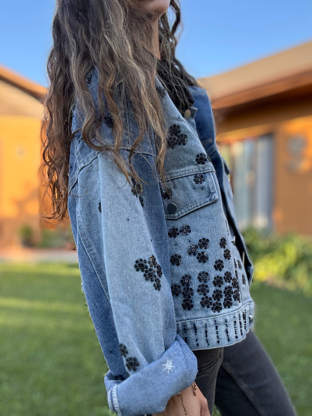 Chaqueta Roma lentejuelas