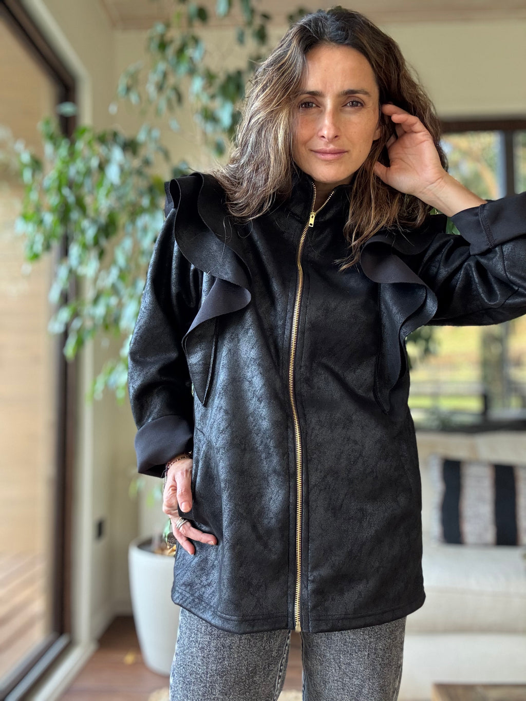 Chaqueta CYRA negro - Colección exclusiva CYRA