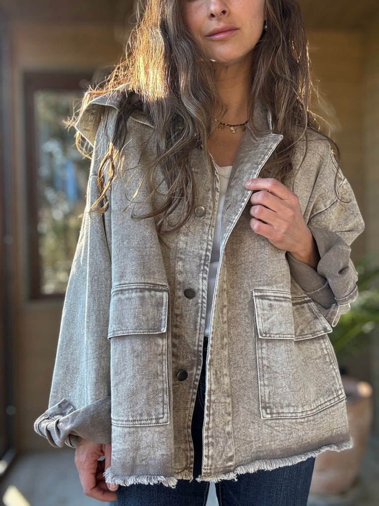 Chaqueta Duna beige