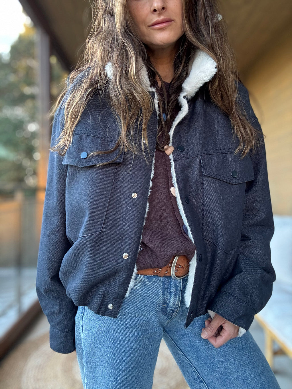 Chaqueta Gaba azul