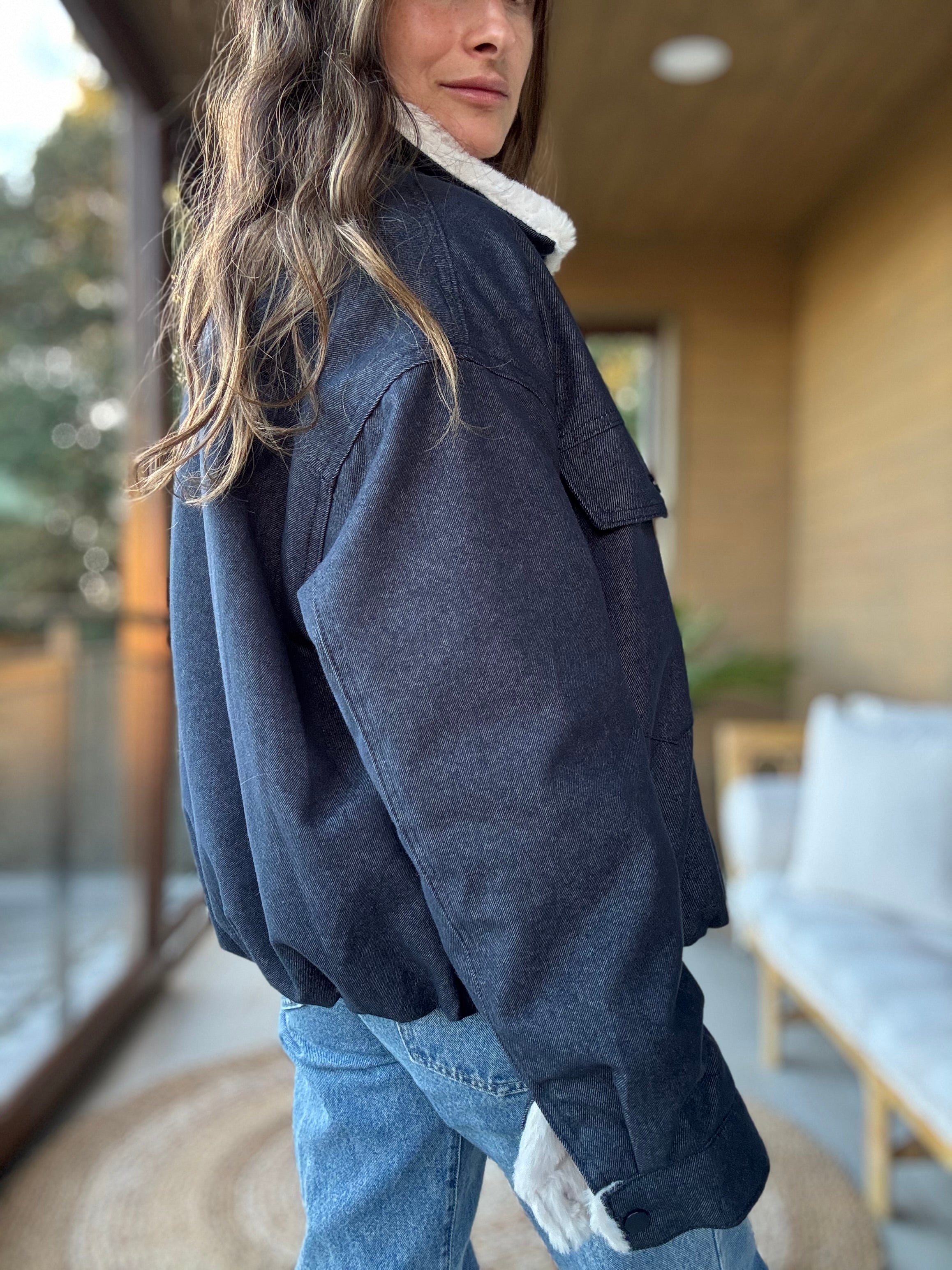 Chaqueta Gaba azul