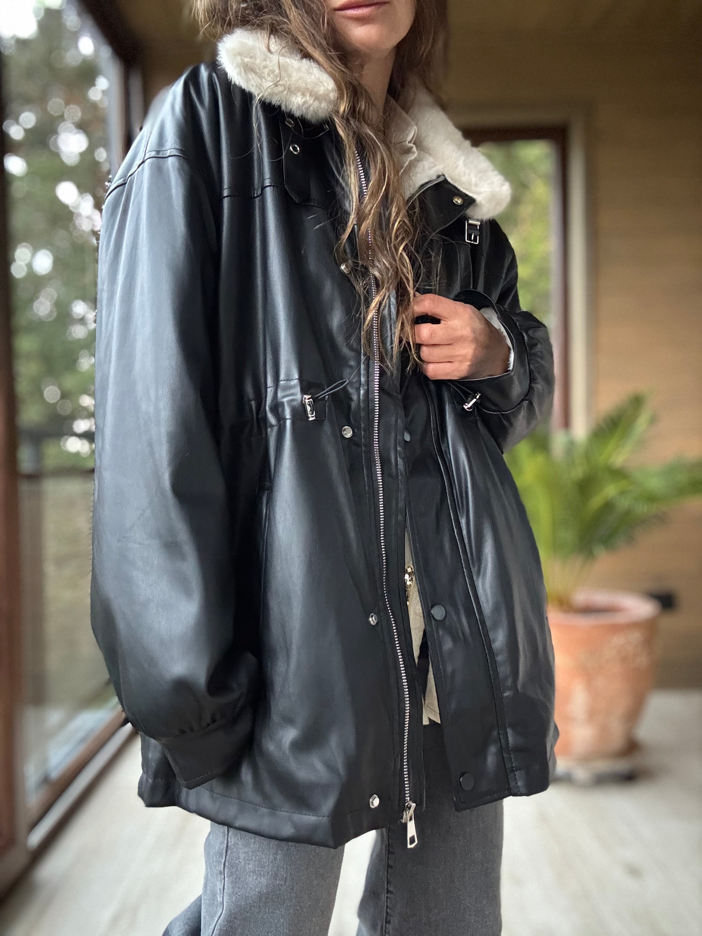 Chaqueta Melania negro