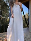 Vestido Clara color crudo