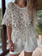 Polera hilo lentejuelas