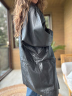 Chaqueta cuero legítimo 2
