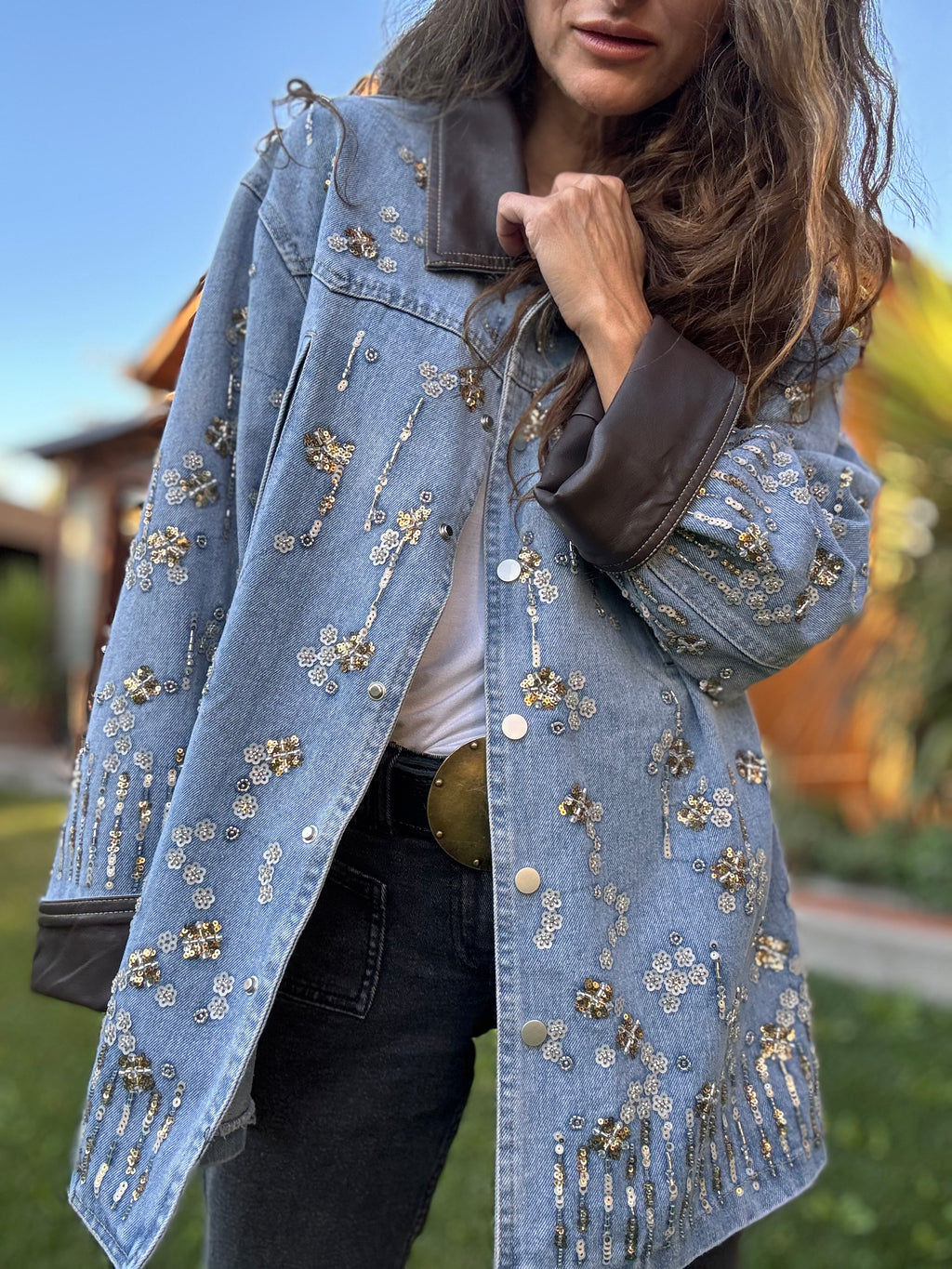 Chaqueta Loa lentejuelas