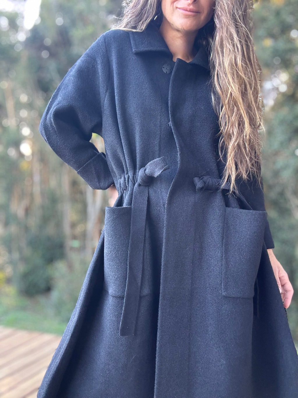 Abrigo Mery negro