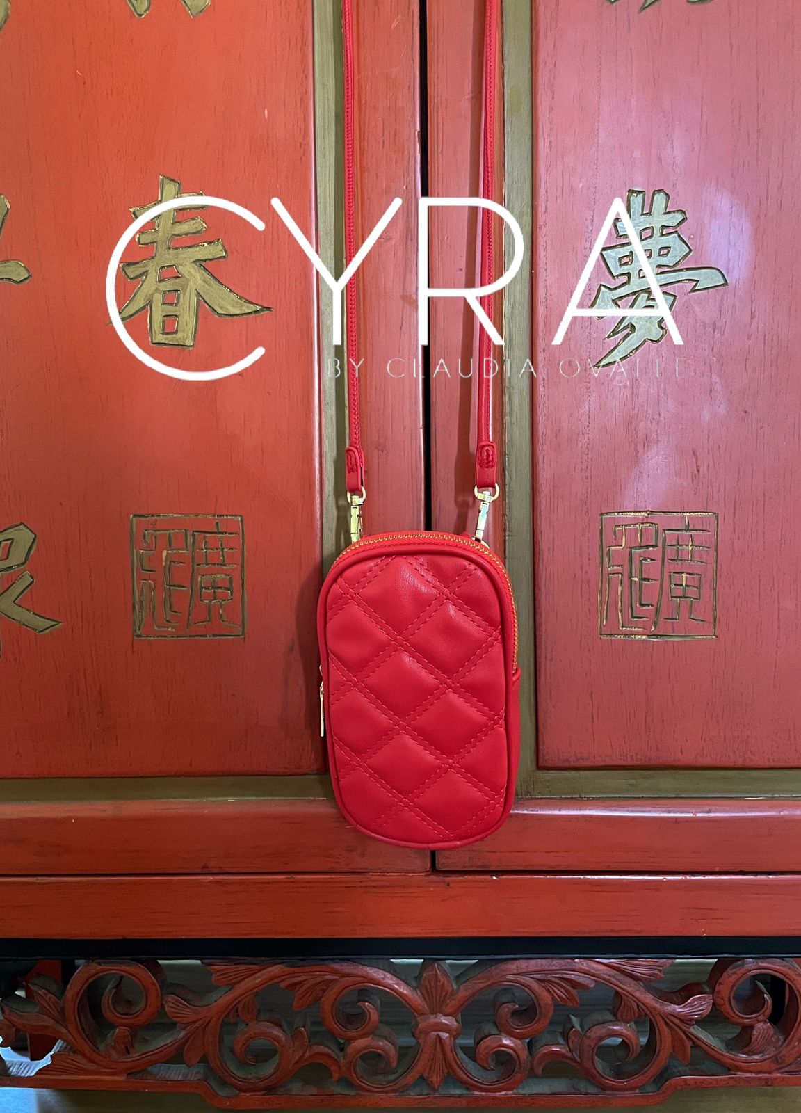 Mini bag Rebeca rojo