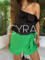Falda pantalón Euge verde