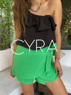 Falda pantalón Euge verde