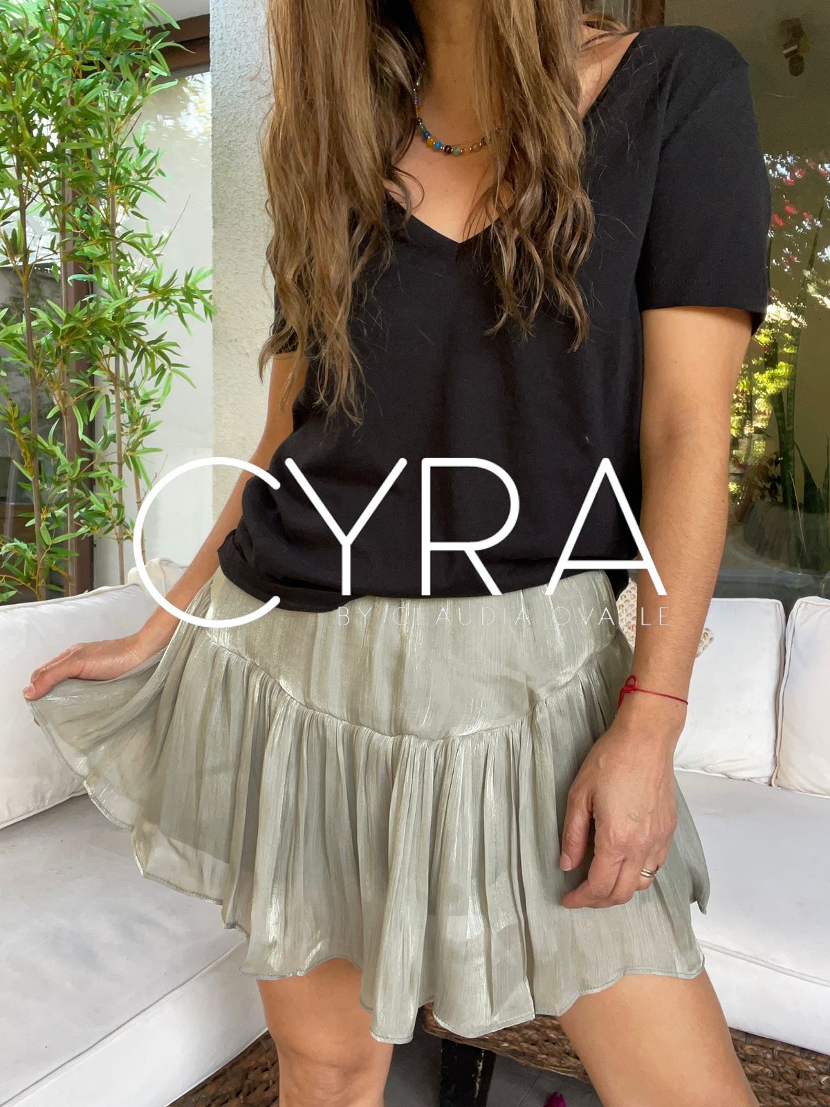 Falda pantalón Gracia Verde