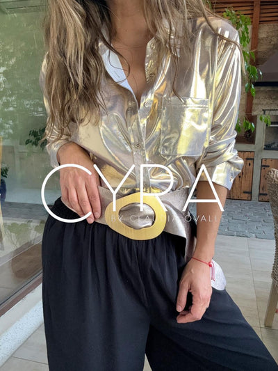 Camisa Dominica gold