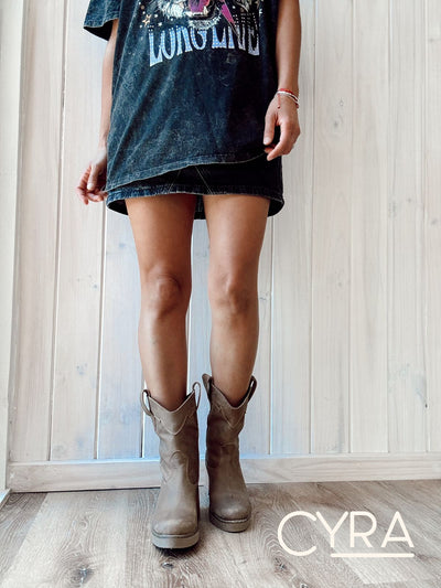 Bota Simona caramelo