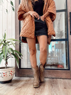 Bota Simona caramelo