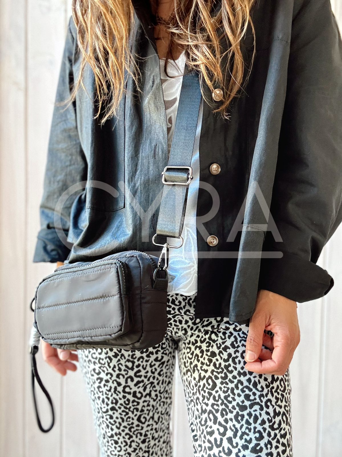 Cartera - bandolera negra