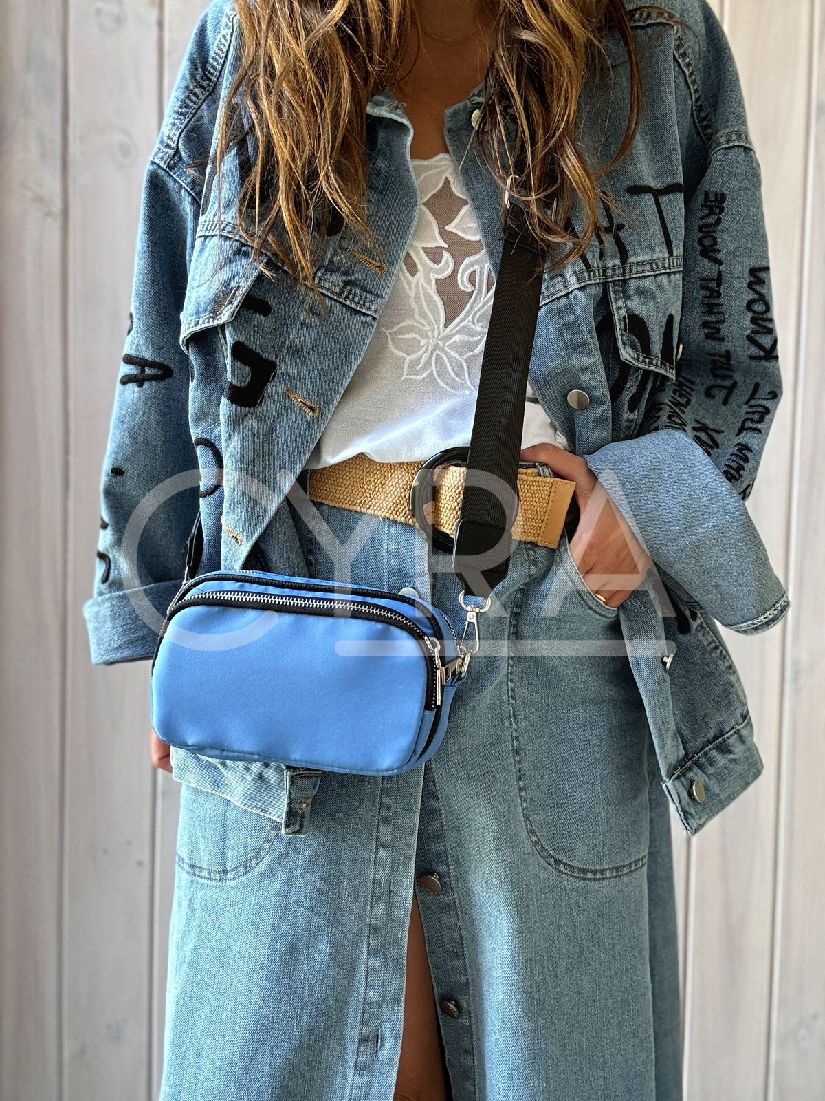 Cartera July Azul