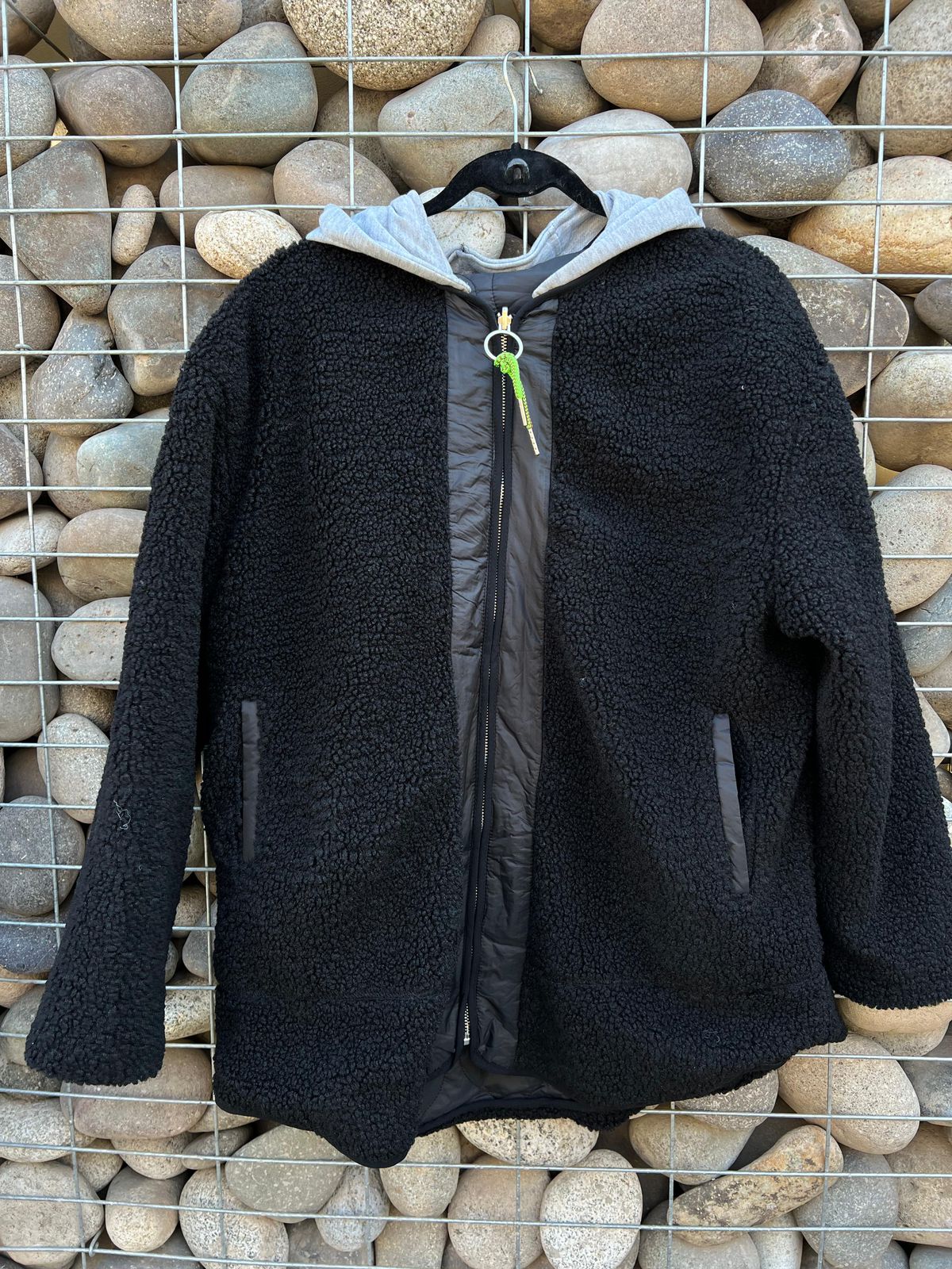 Chaqueta reversible Negra