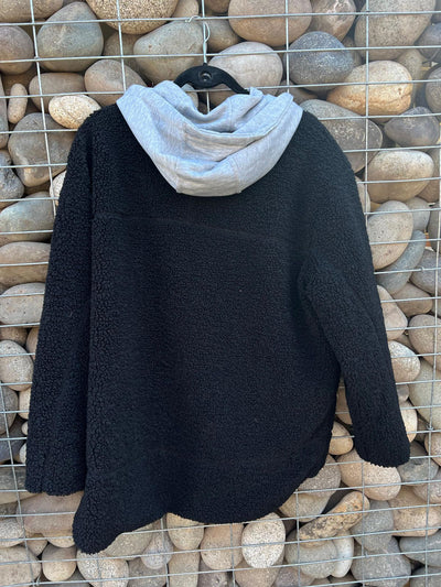 Chaqueta reversible Negra