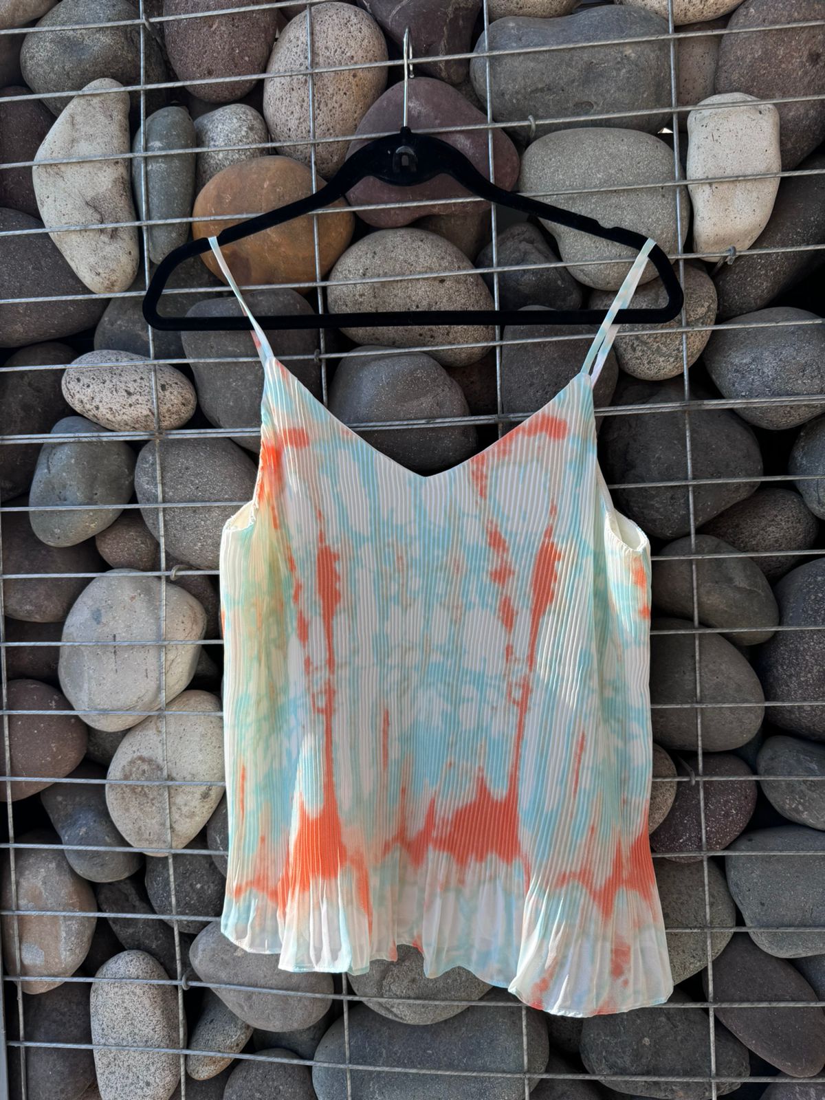 Blusa tie die celeste